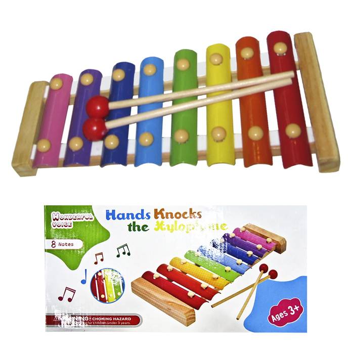 69-285 Ξυλόφωνο σε Κουτί 24x12cm χονδρική, Σχολικά χονδρική