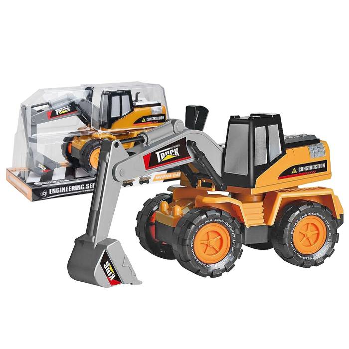 70-2334 Εκσκαφέας Friction 28x16x13cm χονδρική, Παιχνίδια χονδρική