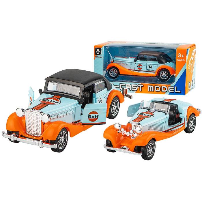 70-2355 Αντίκα 1:36 Pull Back Μεταλλικο 13x6x6cm χονδρική, Παιχνίδια χονδρική