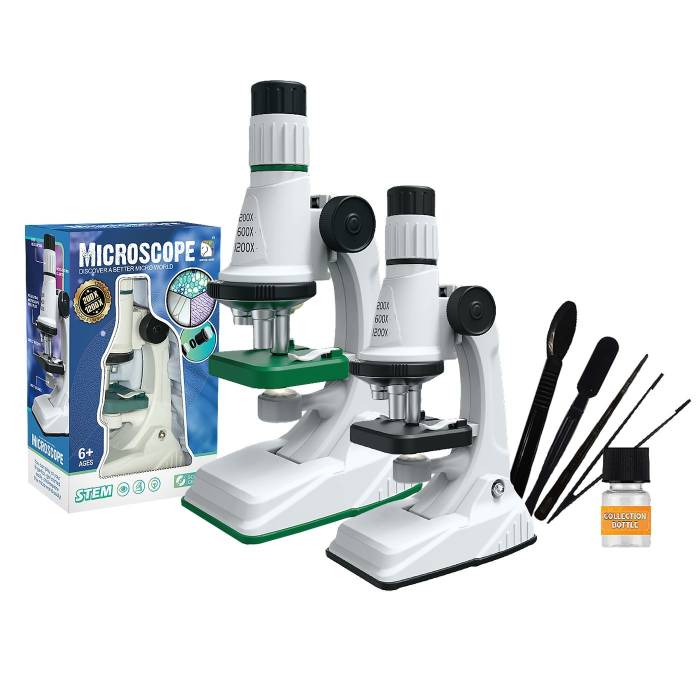 71-3607 Μικροσκόπιο Μπαταρίας 16x26x9cm χονδρική, Παιχνίδια χονδρική