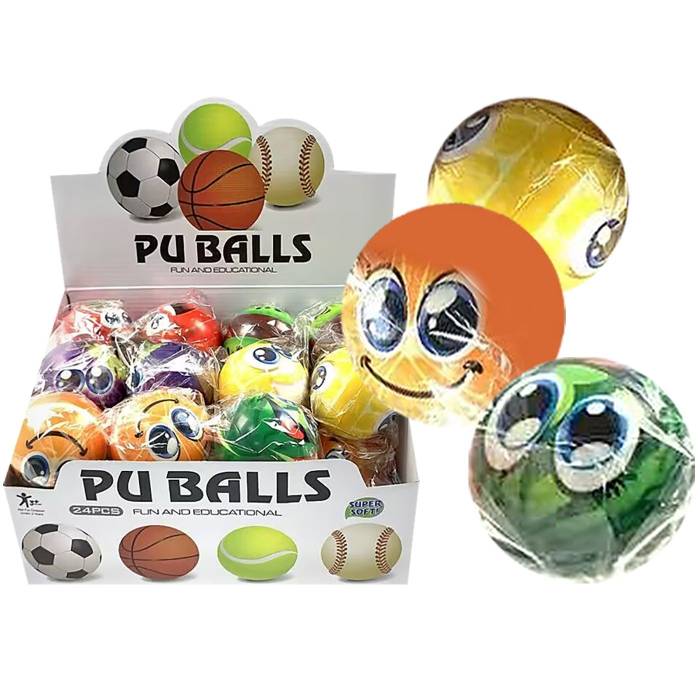 71-3613 Μπαλακι PU 3" Κουτί 29x14x22cm χονδρική, Παιχνίδια χονδρική