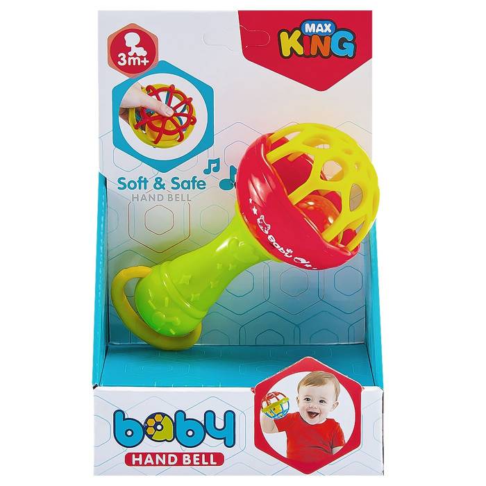 74-1122 Κουδουνίστρα Hand Bell 13x20x8cm χονδρική, Παιχνίδια χονδρική