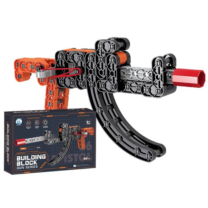 75-427 Όπλο Τουβλάκια 82 τεμ 24x16x5cm χονδρική, Παιχνίδια χονδρική