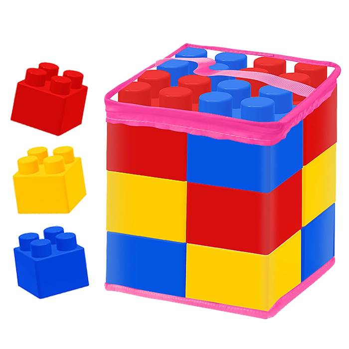 75-428 Τουβλάκια Μεγάλου Μεγέθους 12 τεμ 19x19x23cm χονδρική, Παιχνίδια χονδρική