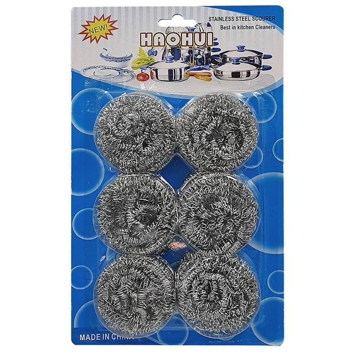 81-14 Σύρματα Πιάτων σετ=6 τεμ ~6cm χονδρική, Είδη Σπιτιού χονδρική