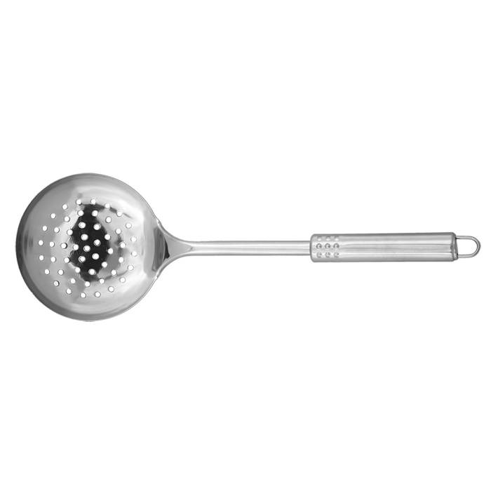 81-35 Κουτάλα Τρυπητή Inox 32x ø9,5cm χονδρική, Είδη Σπιτιού χονδρική