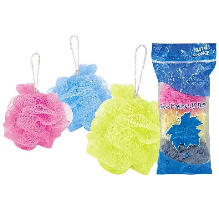 81-425 Σφουγγάρια Μπάνιου Τούλινα  χονδρική, Αξεσουάρ-Ομορφιά & Υγιεινή χονδρική