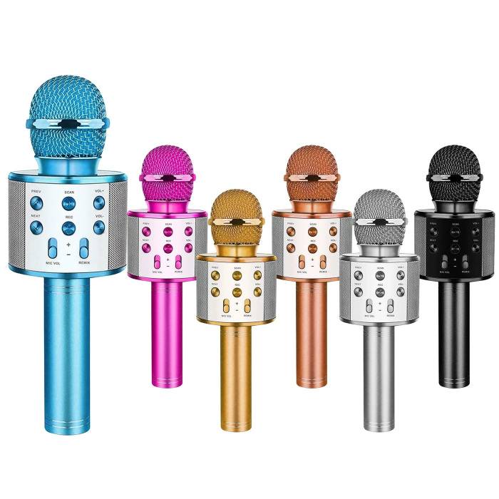 88-500 Μικρόφωνο με Ενσωματομένο Ηχείο Bluetooth 23x8cm χονδρική, Ψιλικά χονδρική