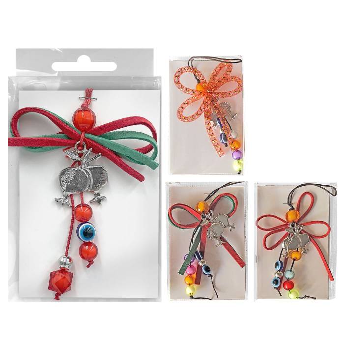 93-1205 Γούρι Ρόδι σε Κουτάκι  χονδρική, Χριστουγεννιάτικα χονδρική