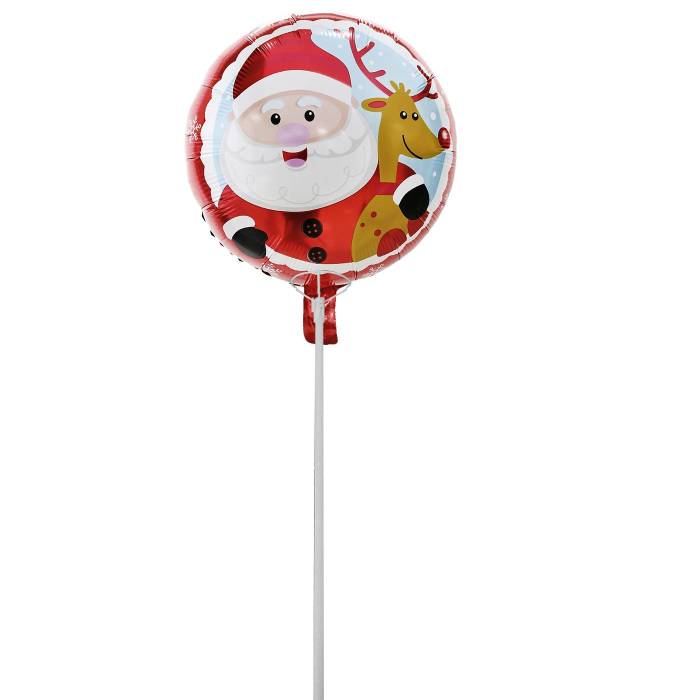 93-2733 Μπαλόνι Foil Άγιος Βασίλης Φιγούρα Μπαλόνι=45x45cm χονδρική, Χριστουγεννιάτικα χονδρική