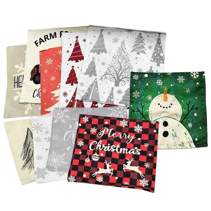 93-3980 Θήκη Μαξιλαριού Χριστουγεννιάτικο Σχέδιο 45x45cm χονδρική, Χριστουγεννιάτικα χονδρική